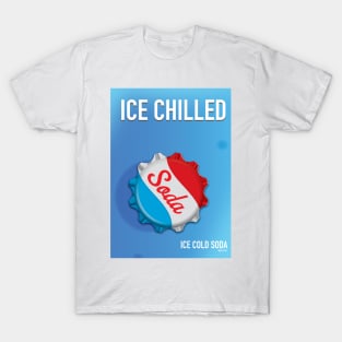 Ice Chilled ice cold Soda commercial T-Shirt